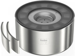 Feedoo bol eau double mur acier inox, garde l eau fraîche durablement.