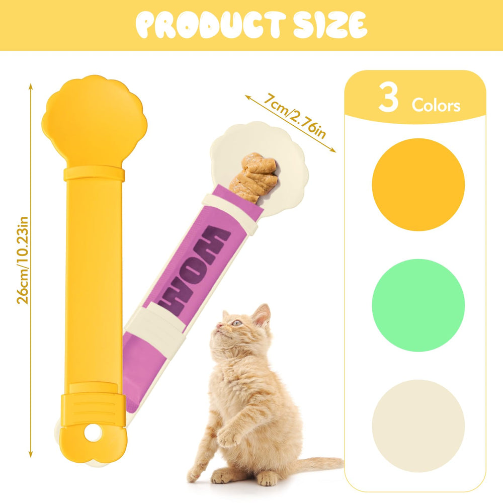 Feehope cuillère-chat-doseur anti-goutte pour portions précises
