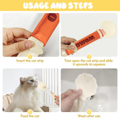 Feehope cuillère-chat-rangement-pendu grâce au trou d'accroche