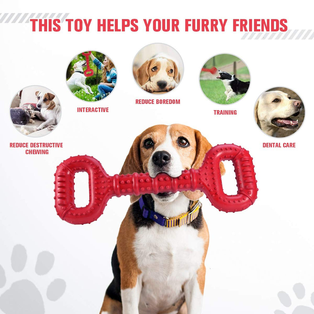 Feeko jouet interactif grand chien, longueur 15 pouces, stimule le jeu et l’exercice.