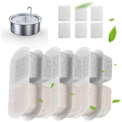 Filtre Feelneddy de remplacement 6 packs pour filtration efficace de l'eau.