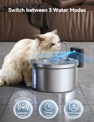 Filtration multi-etapes FEELNEEDY, eau plus pure pour vos animaux.