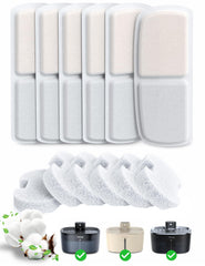 Filtre FEELNEEDY pour fontaine chat – 6 paquets, eau plus propre et fraîche