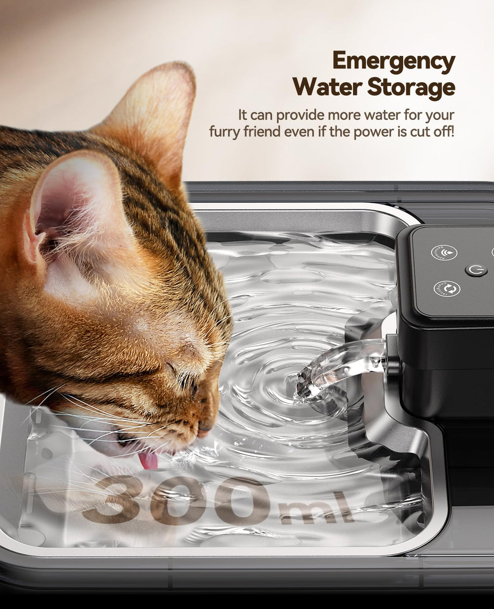 FEELNEEDY Usage pratique pour une hydratation agréable chez les chats.