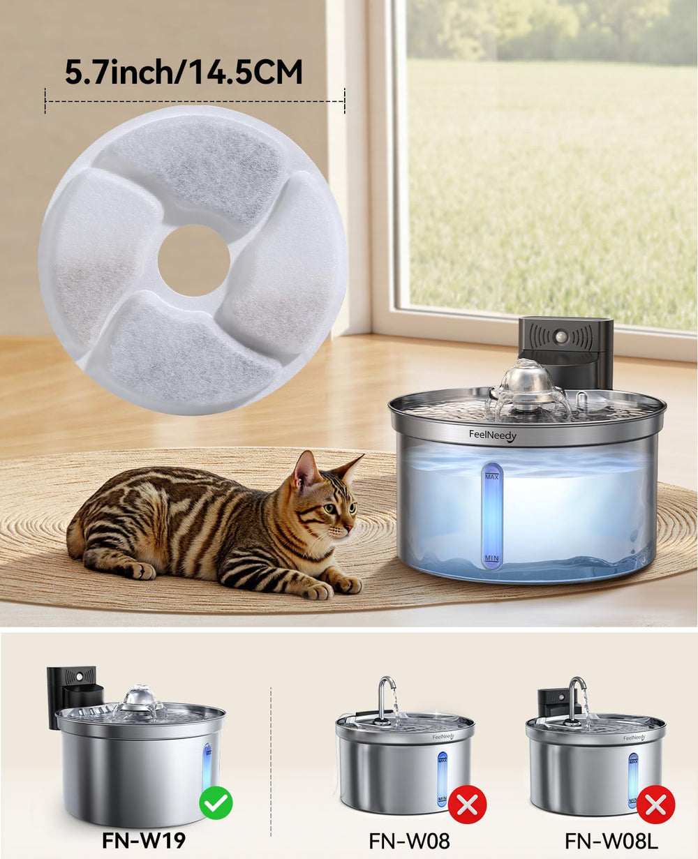Éponges de pompe FEELNEEDY – remplacement FN-W19 pour filtration efficace.