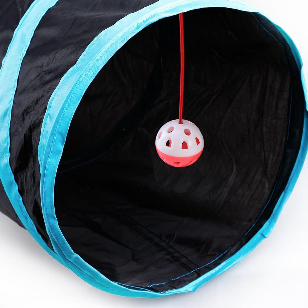 Feesok tunnel chat pliable, leger et facile a transporter pour l interieur.