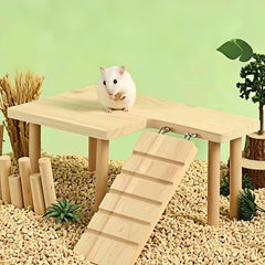 Feiena plateforme hamster espace de jeu et repos stimulant.
