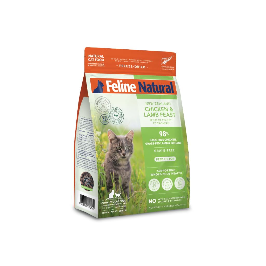 Feline Natural propose nutrition inspirée par l'alimentation ancestrale des carnivores.