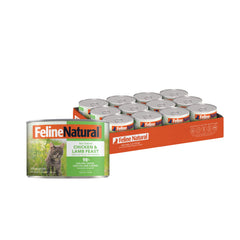 Feline Natural palourdes vertes et oméga-3 pour joints et pelage.
