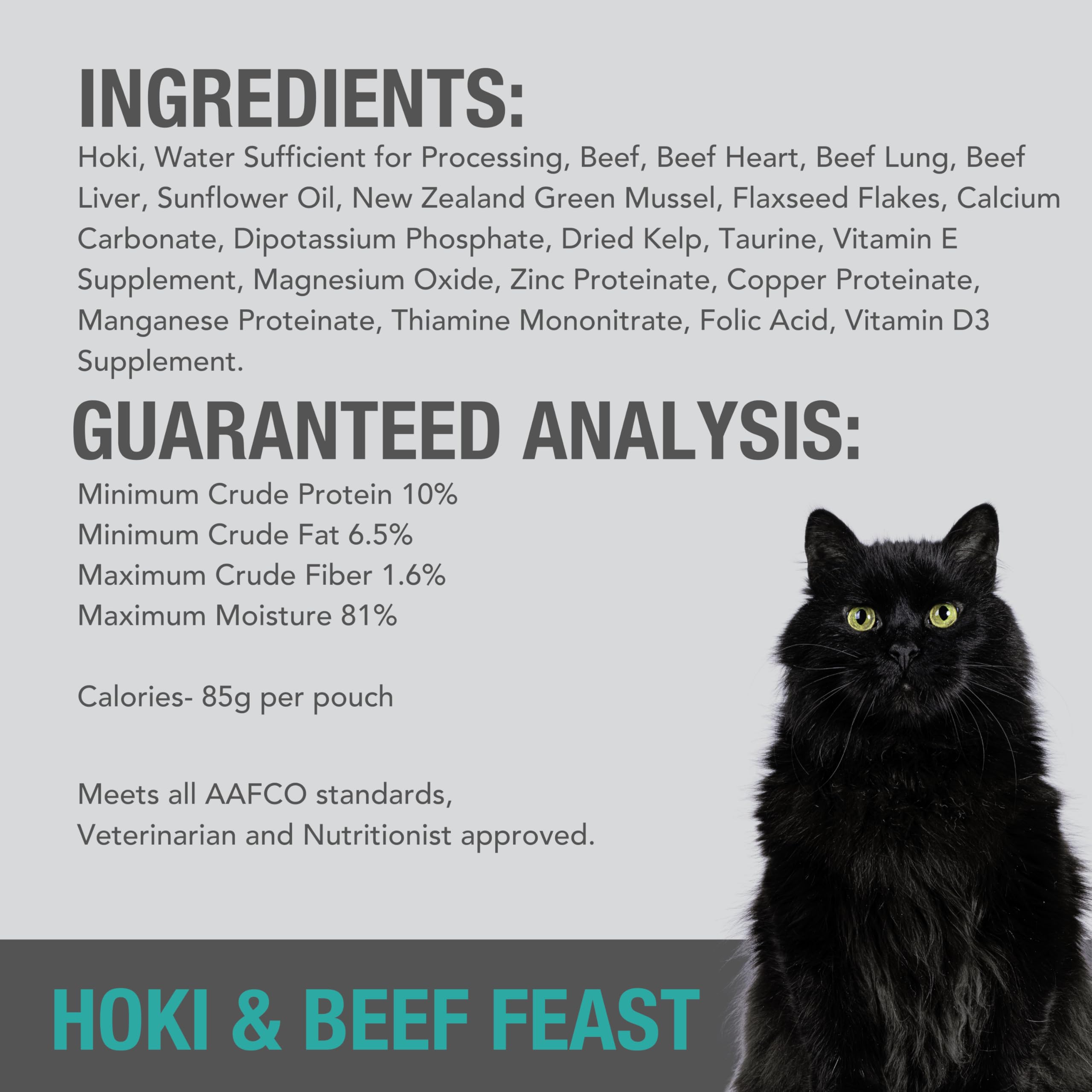 Pâté doux Feline Natural, idéal pour chats seniors et chatons difficiles.