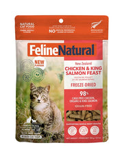 Feline Natural Sans céréales: ingrédients purs pour nutrition nette.