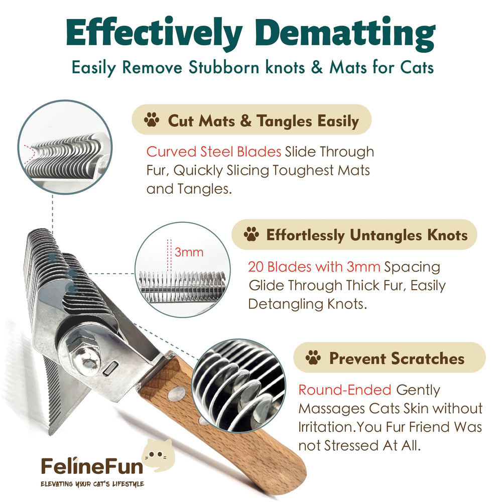 Pinceau Felinfun Peau Douce: brosse douce qui respecte la peau sensible.