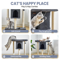 Feliskyn Arbre chat coussin doux – plateau de repos confortable.