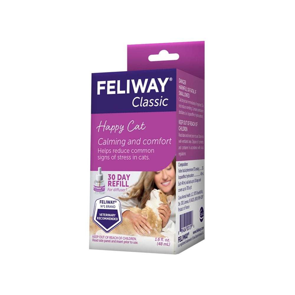 FELIWAY Classic diffuseur compatible visible, diffusion continue pour le bien-être du chat.