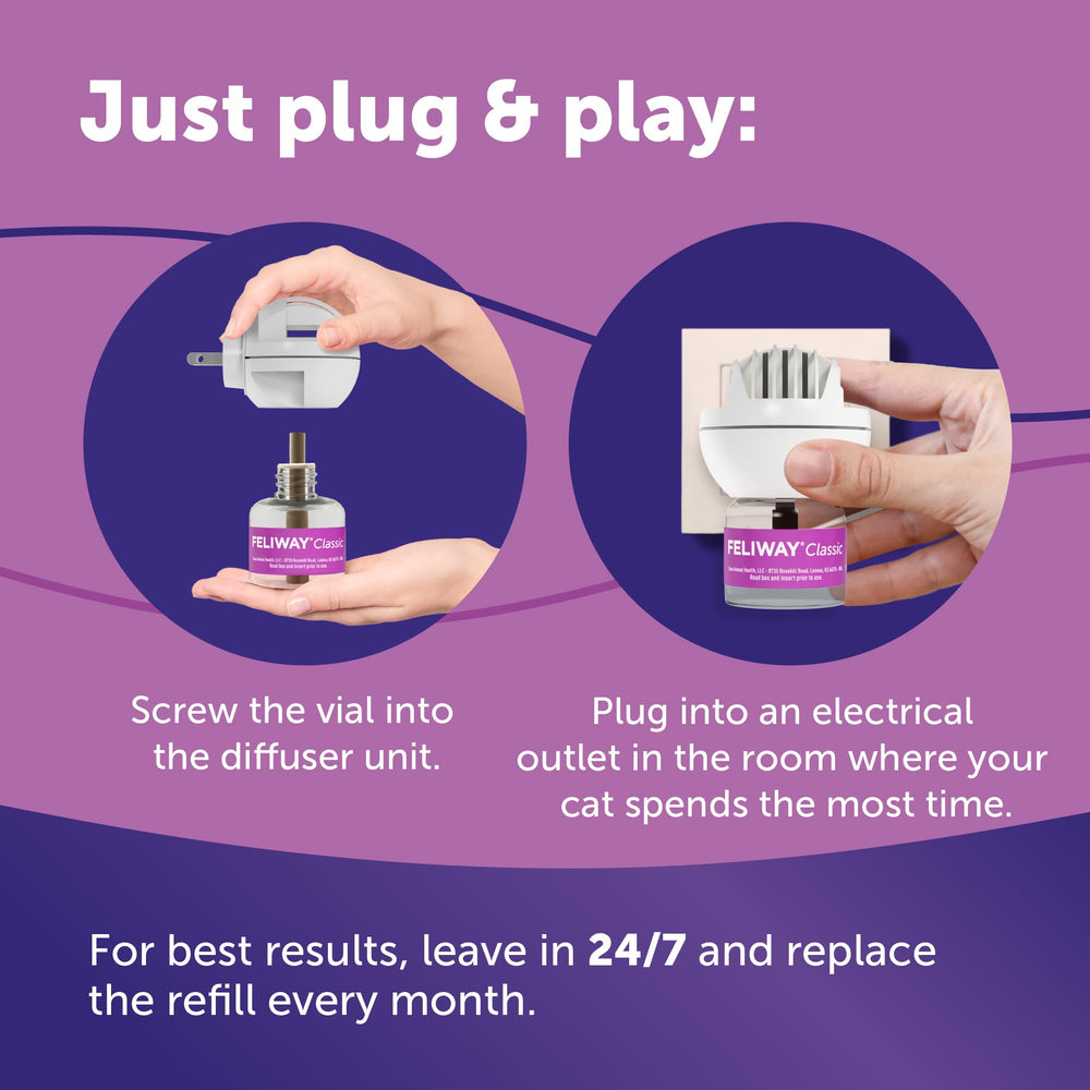 Sans médicament, sûr pour les chats et les chatons.