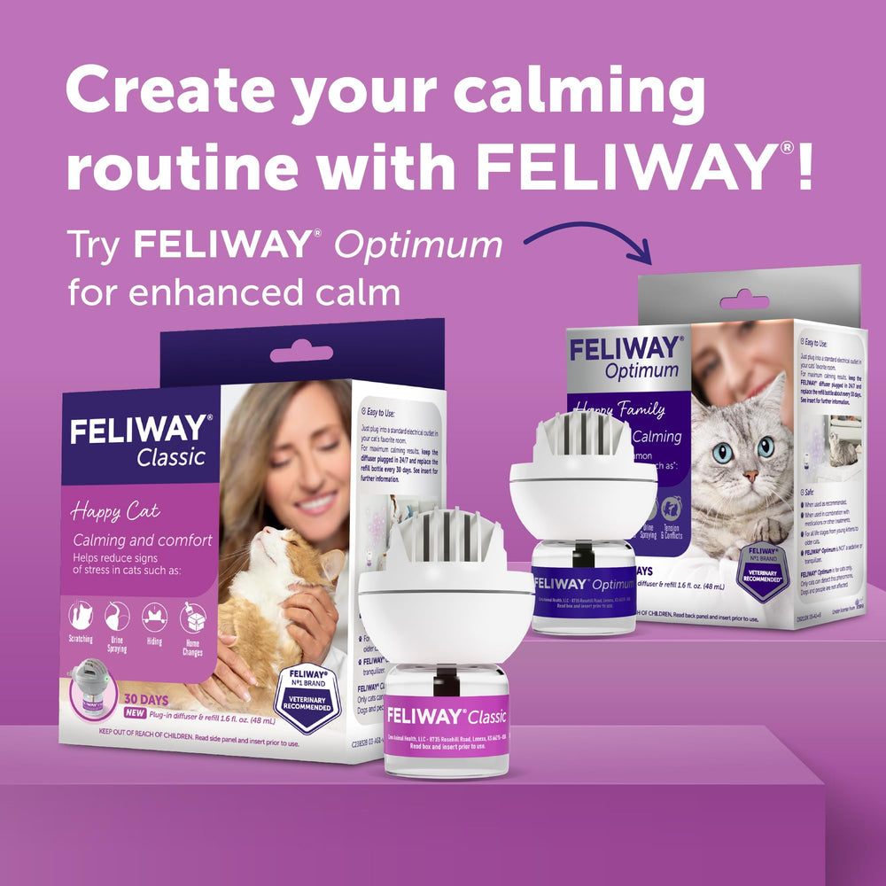 Recommandé par les vétérinaires, confiance et expérience FELIWAY Classic