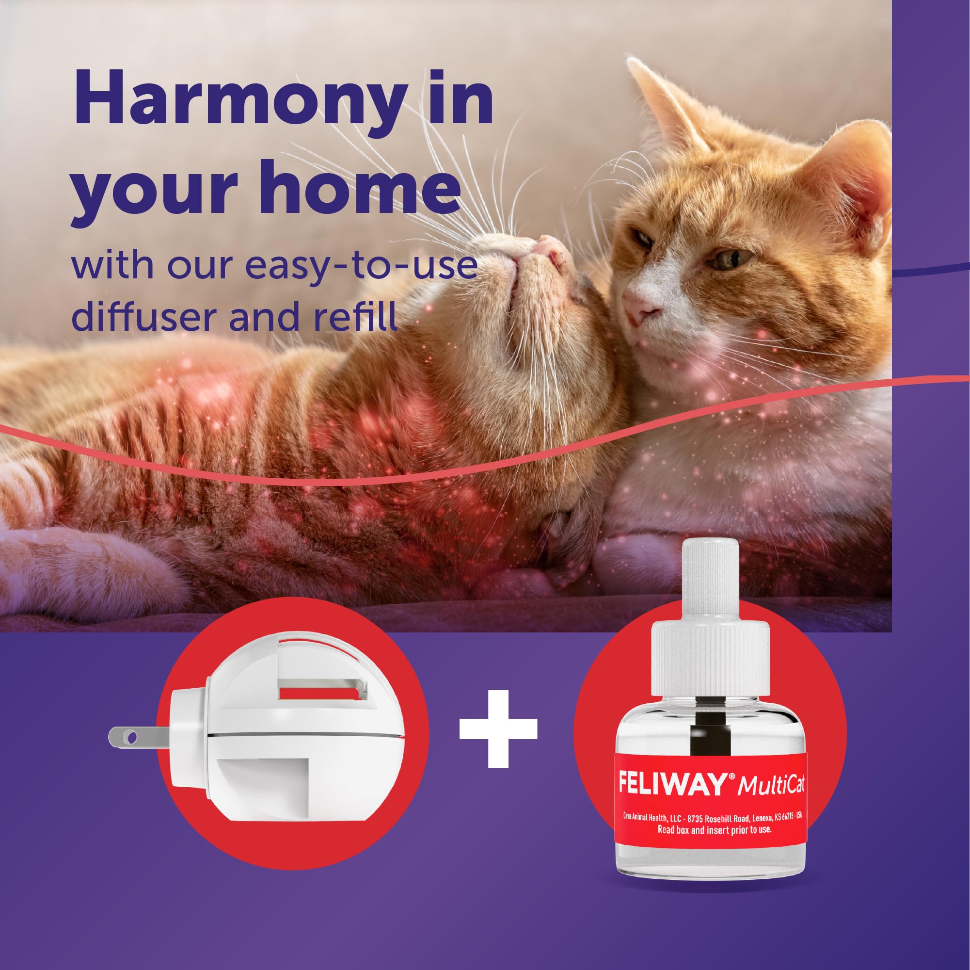 Mode d’emploi FELIWAY MultiCat, installation rapide et sans effort.