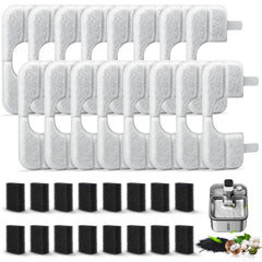 Fenkabs: ensemble de 16 filtres de rechange pour Qinliy Q108 assurant eau plus propre.