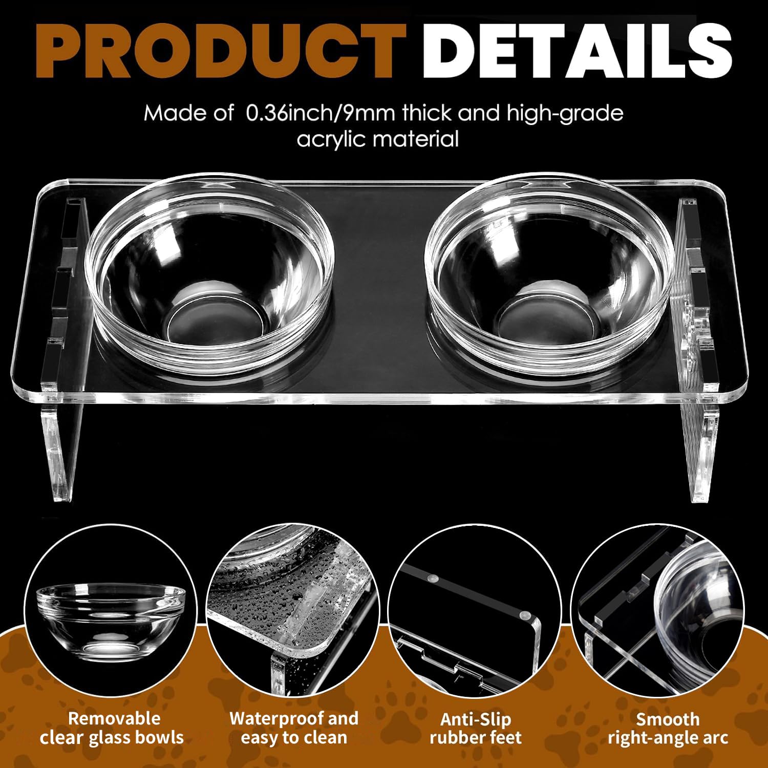 Feoyoho design-moderne-et-transparent, esthétique discrète dans la cuisine.