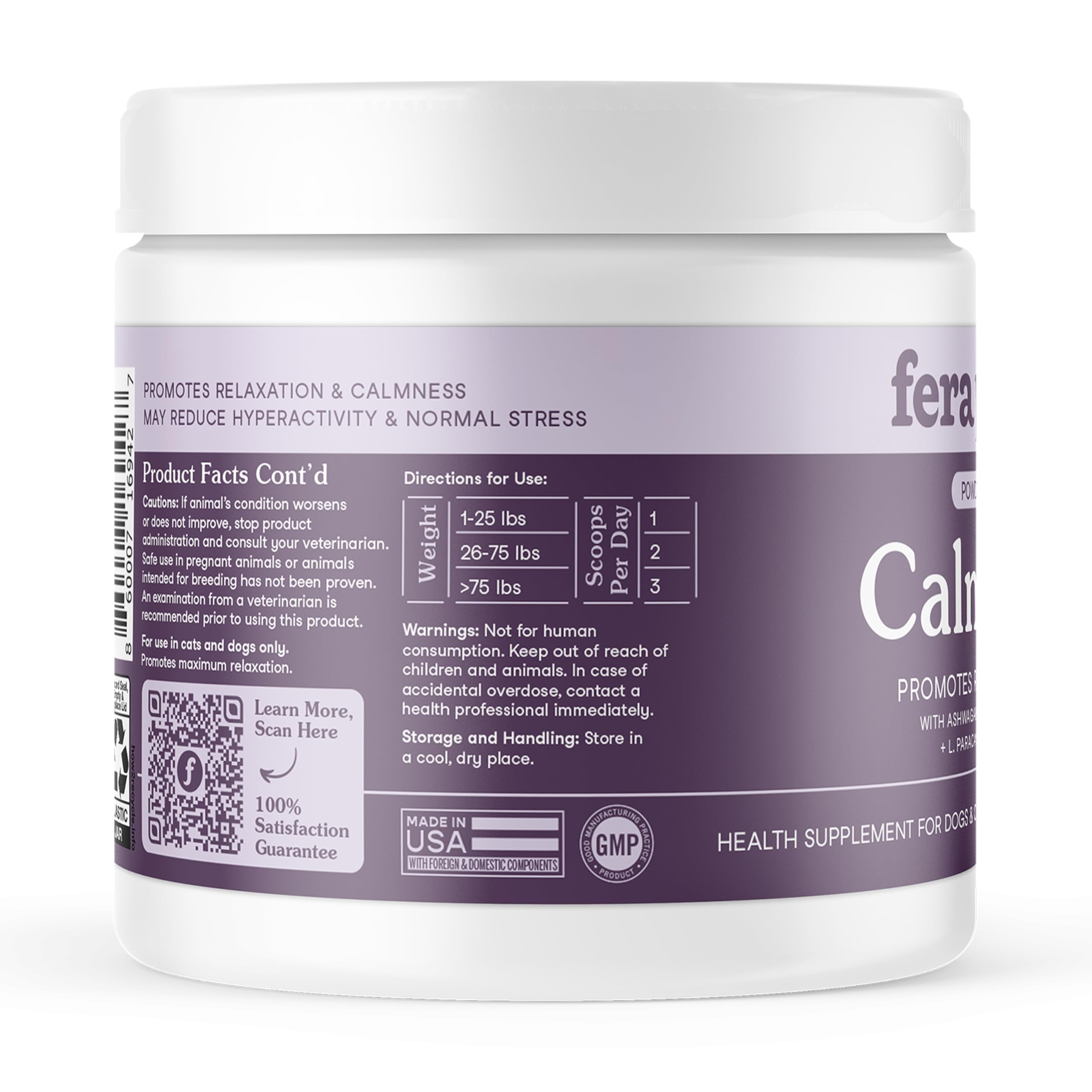 Fera Pets Utilisation simple: doses selon le poids de l’animal.