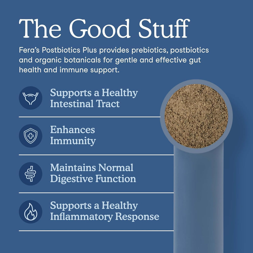 Fera Pets doseur et dosettes pour une administration simple et précise.