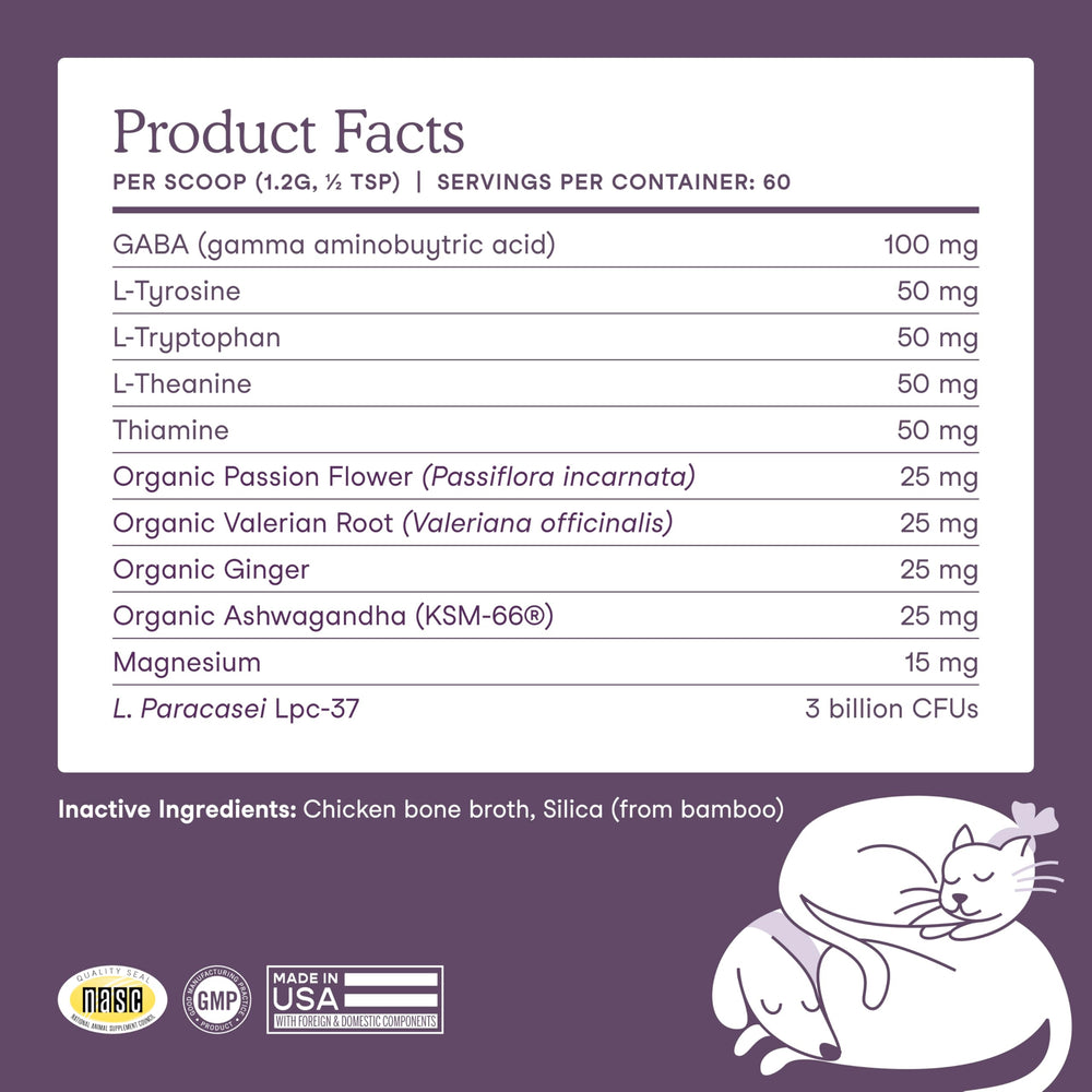Fera Pets Sans colorants ni additifs: ingrédients naturels.