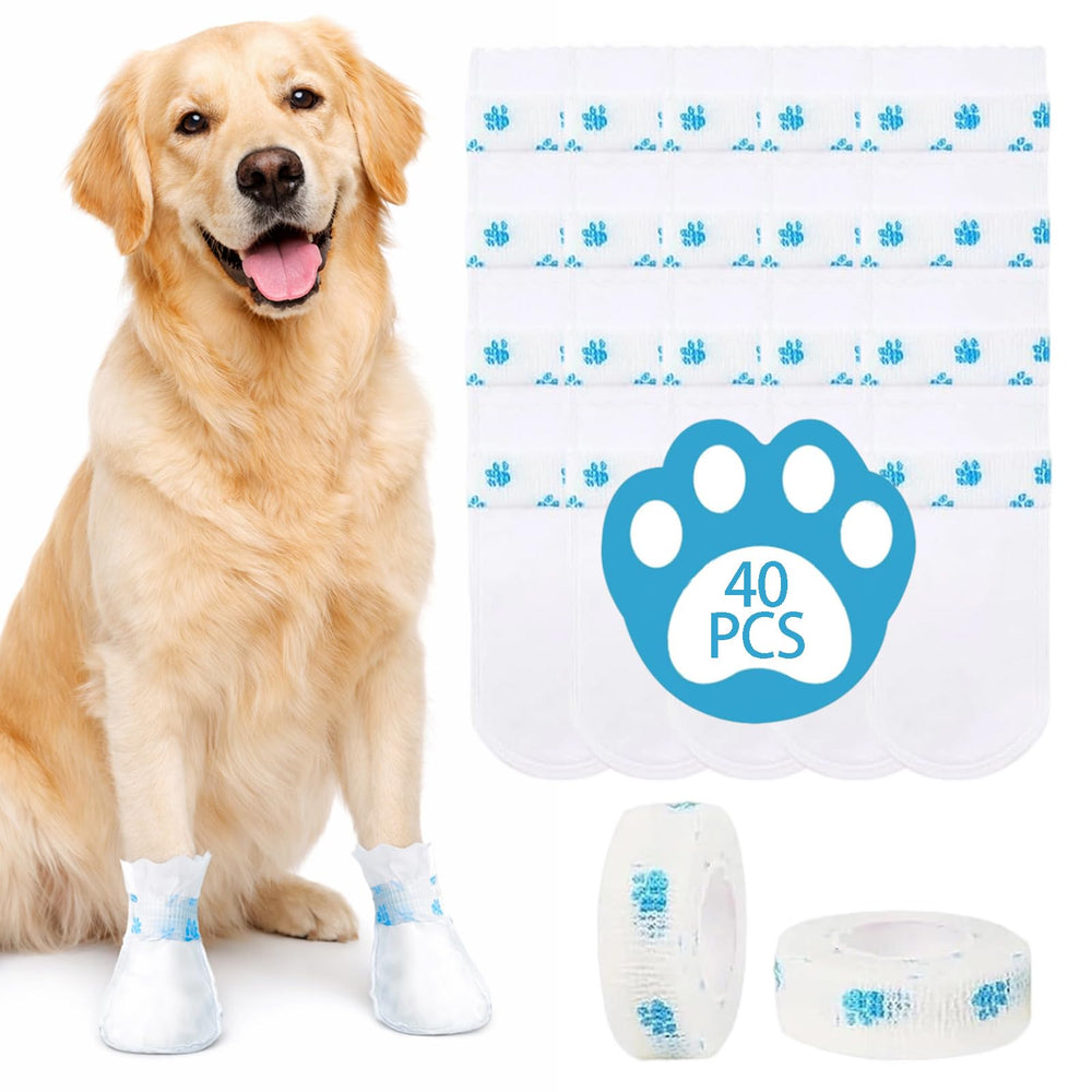 Bottes fernfern imperméables pour chien, protègent les pattes contre l'eau et la boue.