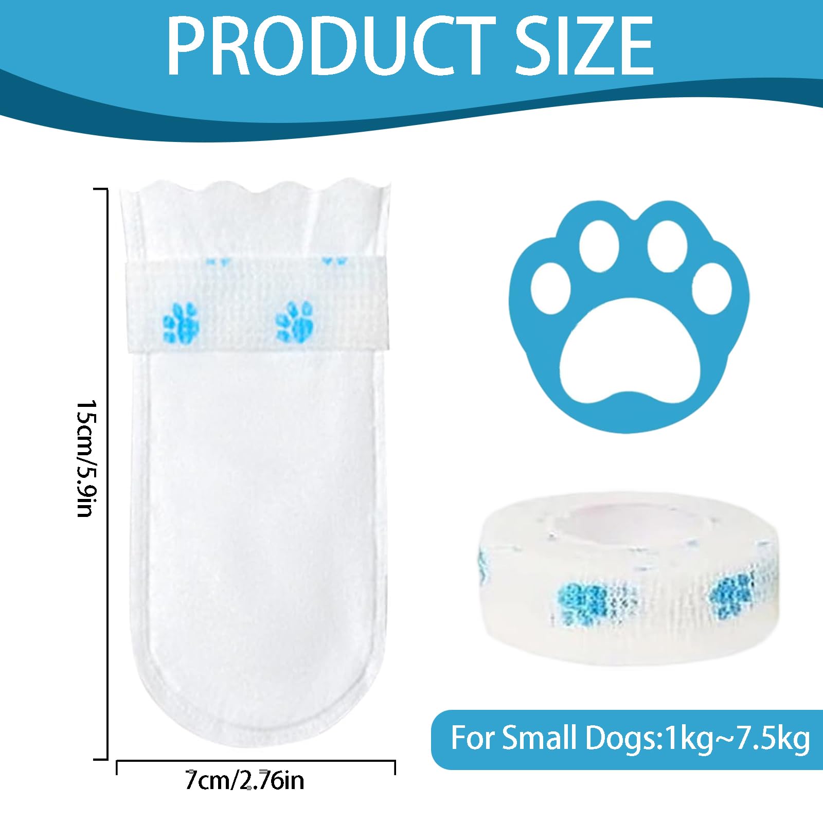 Bottes fernfern pour chien, usage extérieur, protège contre saletés et débris.