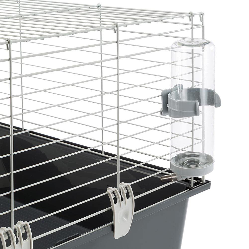 Système d'alimentation et d'eau inclus dans la cage Ferplast Cavie.