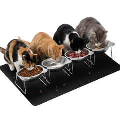 Ferrochef: bol chat elevé 15° pour une posture naturelle lors des repas