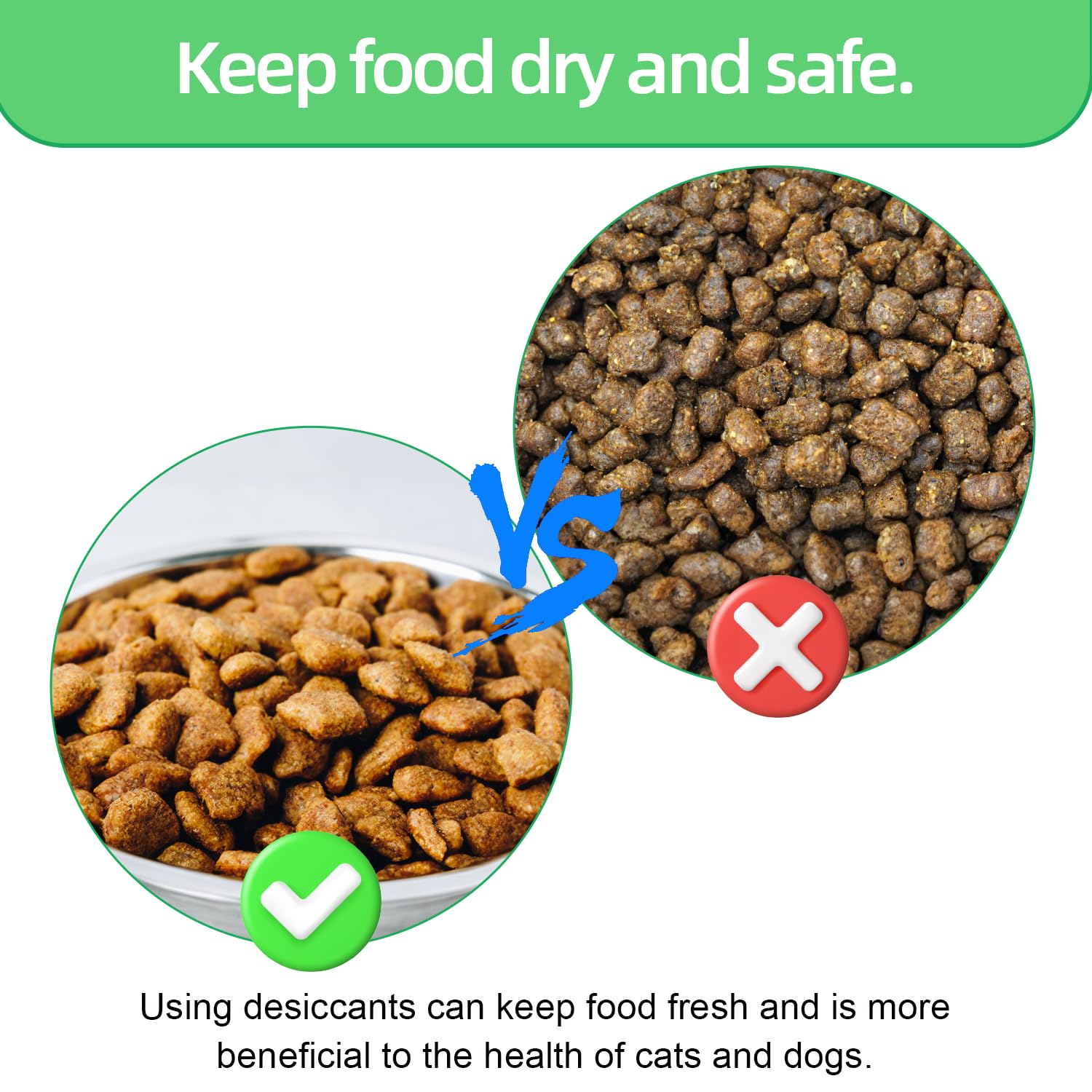 Ferypet sac désicant emballé individuellement, efficacité garantie.