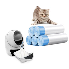 Ferypet – sacs-litiere-chat-avec-cordon: nettoyage facile au changement des sacs.