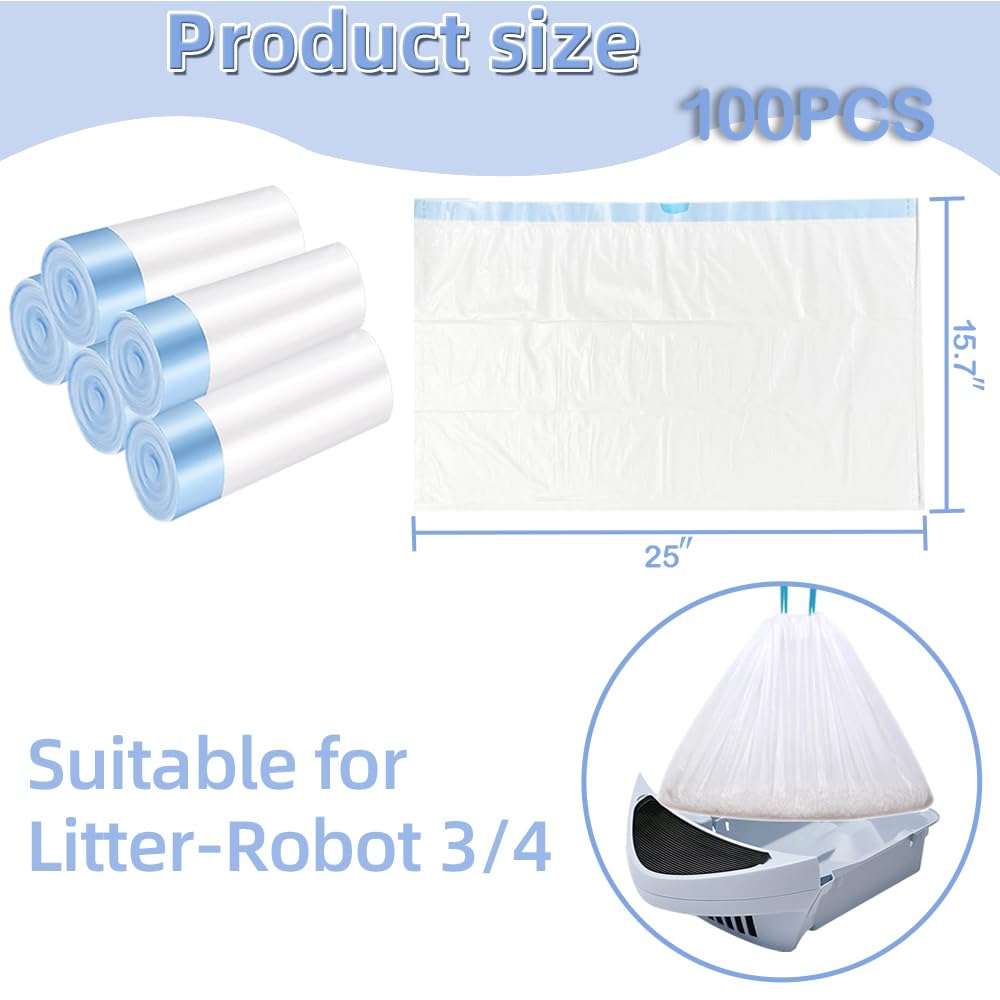 Ferypet – sacs-litiere-chat-compatibles-litter-robot-3-4: compatibilité simple avec Litter-Robot.