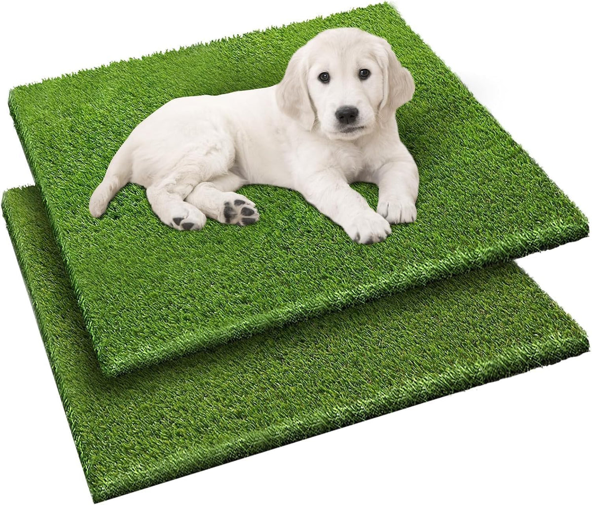 Fezep tapis herbe artificielle chien 26x30: confort et entraînement