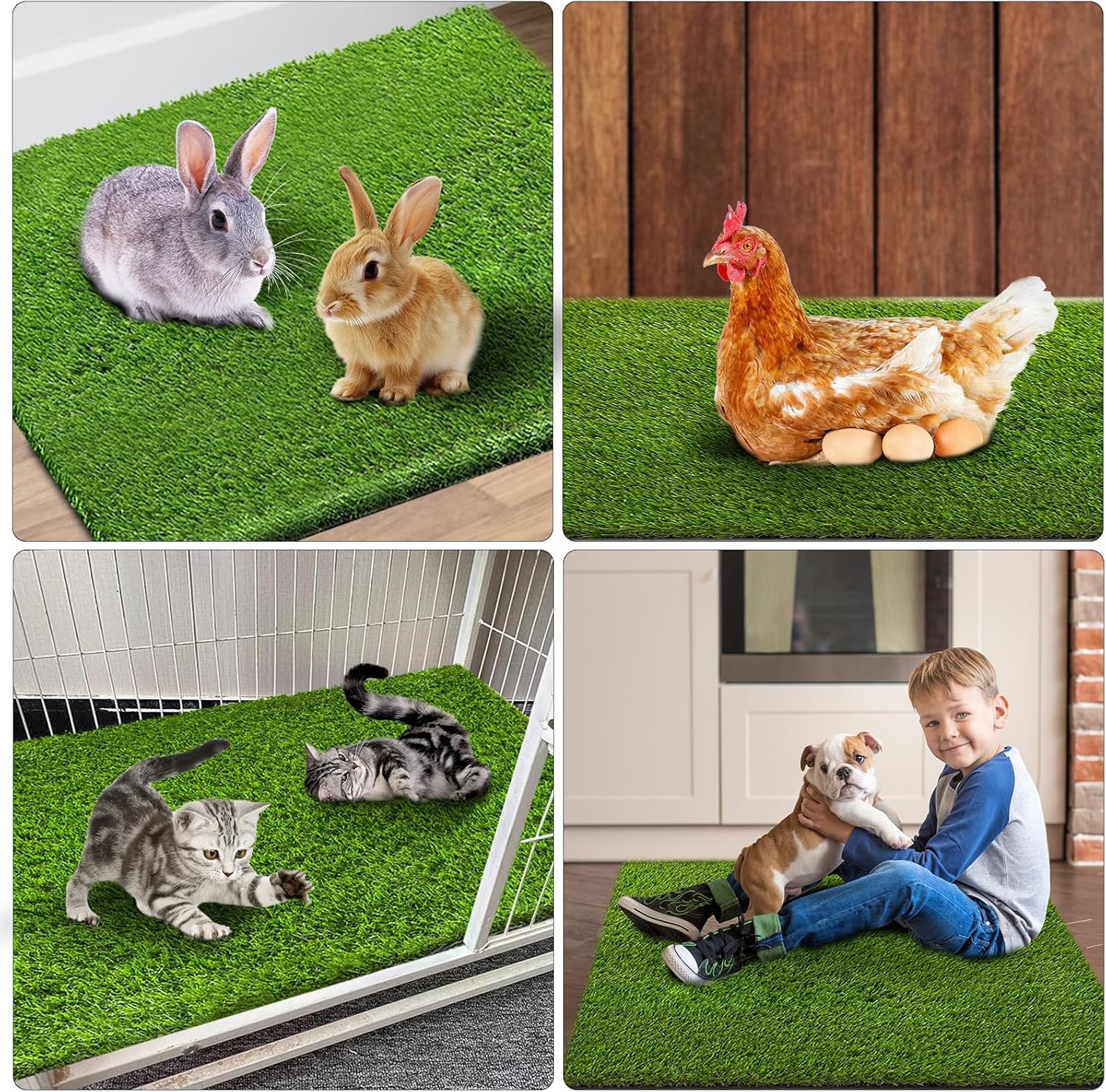 Fezep tapis découpe facile: ajustement à différentes tailles