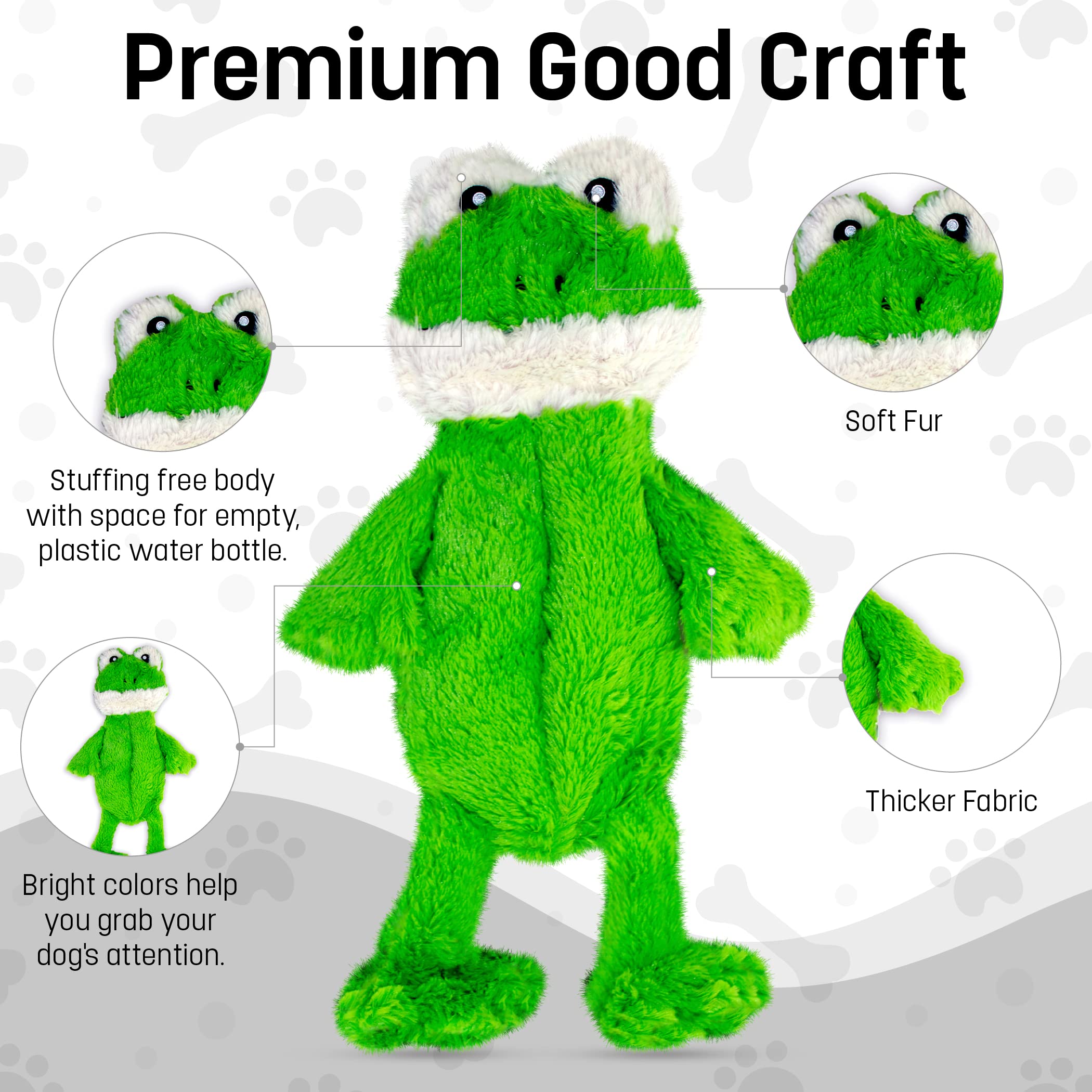FGA MARKETPLACE Tissu doux et durable jouet pour chiens