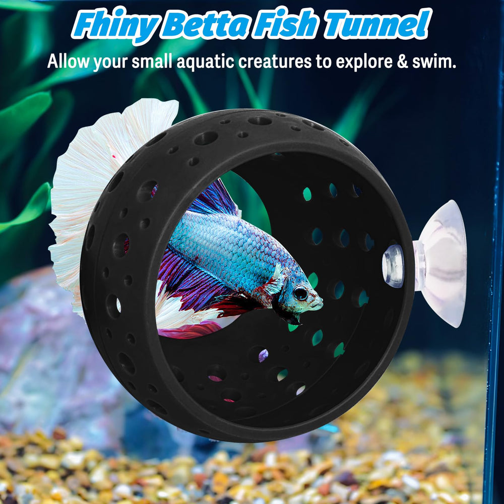 Fhiny Betta Tunnel: ventouse forte assure une fixation fiable sur la vitre.