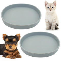 Bol chat silicone 7 pouces anti-dérapant Fhiny, stabilité pendant le repas