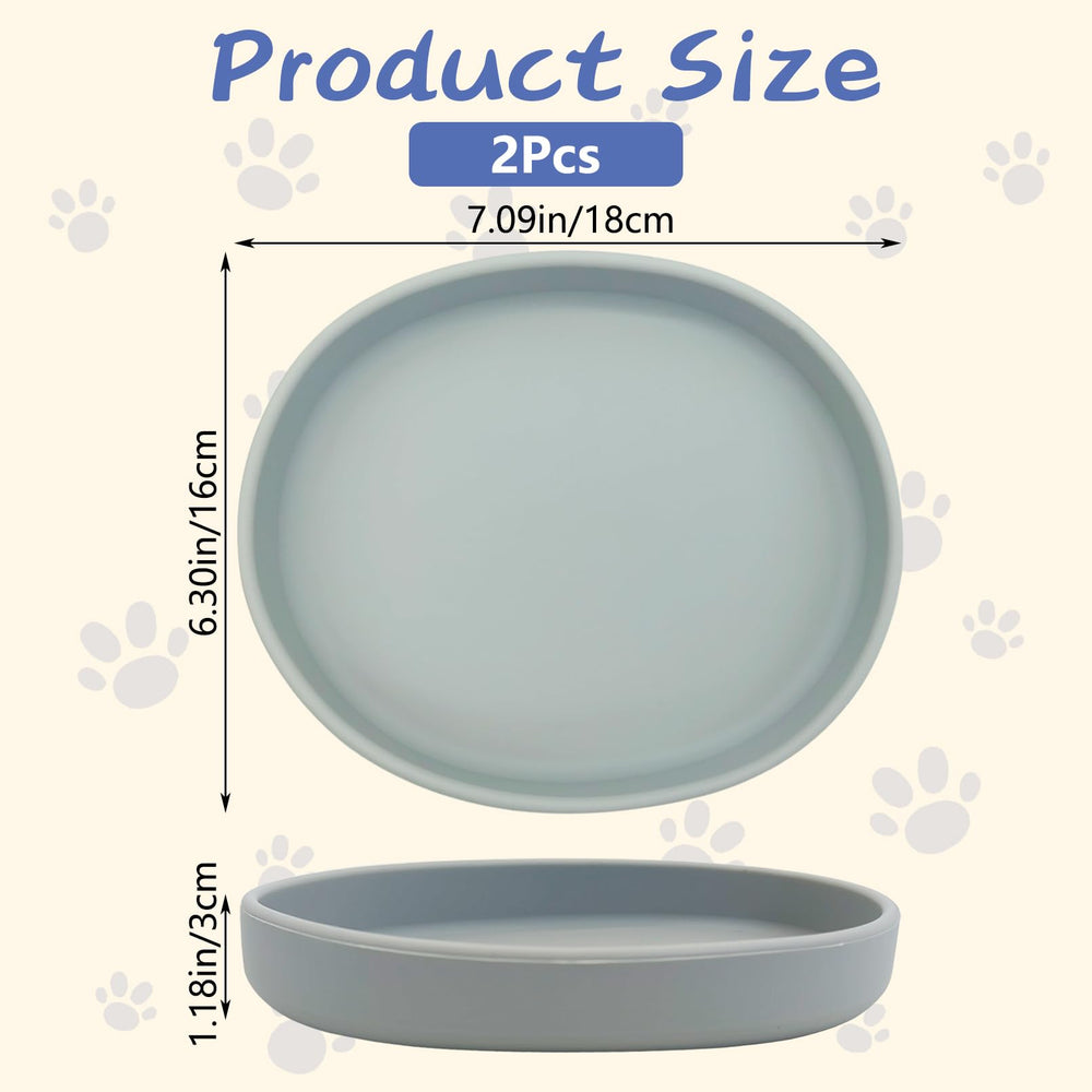Bol chat silicone Fhiny, surface lisse et facile à nettoyer