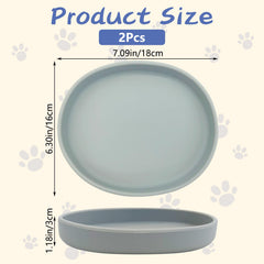 Bol chat silicone Fhiny, surface lisse et facile à nettoyer