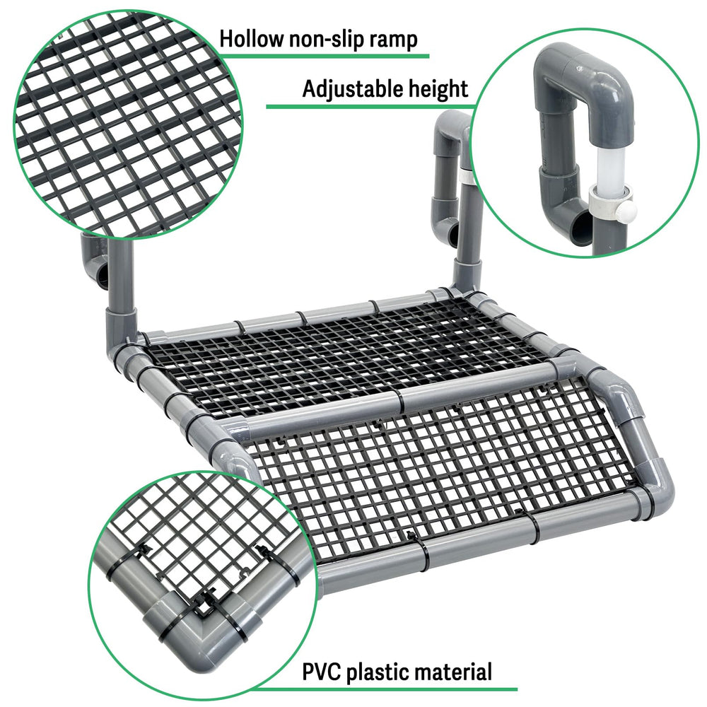 Fhiny Dock tortue, accessoire terrarium flottant et pratique.