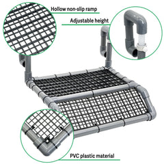 Fhiny Dock tortue, accessoire terrarium flottant et pratique.