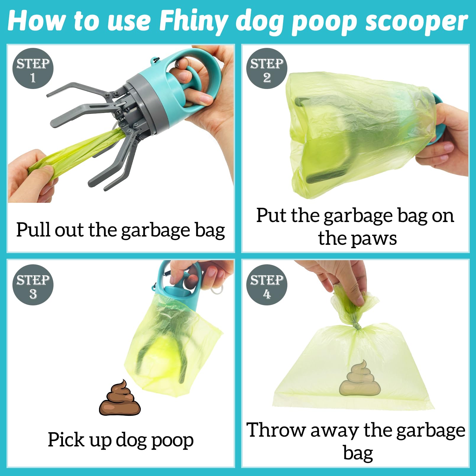 Fhiny poignee-legere et portable idéale pour emporter lors des promenades.