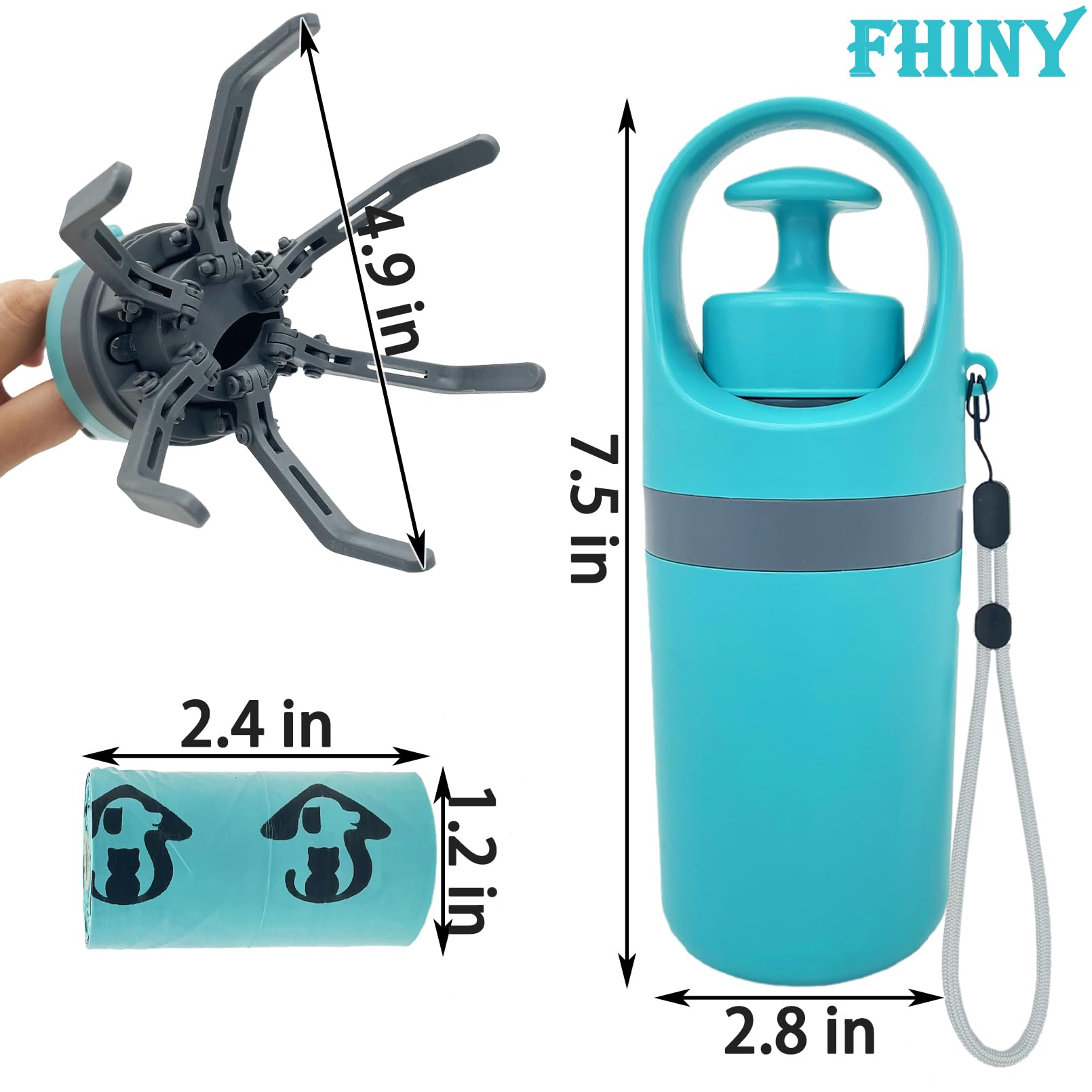 Fhiny outil pratique pour balades et voyages, prêt à l'emploi.