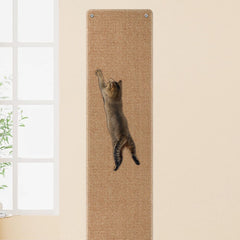 Grattoir mural FHTONGE pour chat, grande surface 71x15,8 cm, idéal pour étirements.