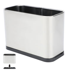Porte-pelle litière FHTONGE en inox: rangement compact et pratique.