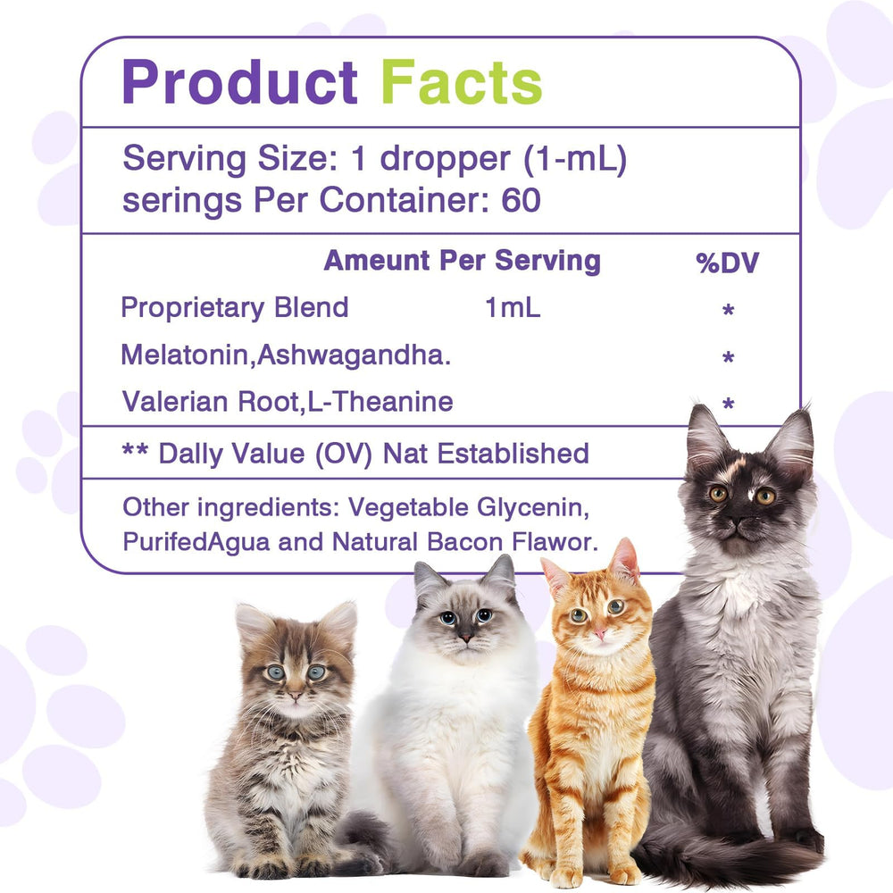 FHZRLP mélatonine pour chats — emballage élégant et pratique.