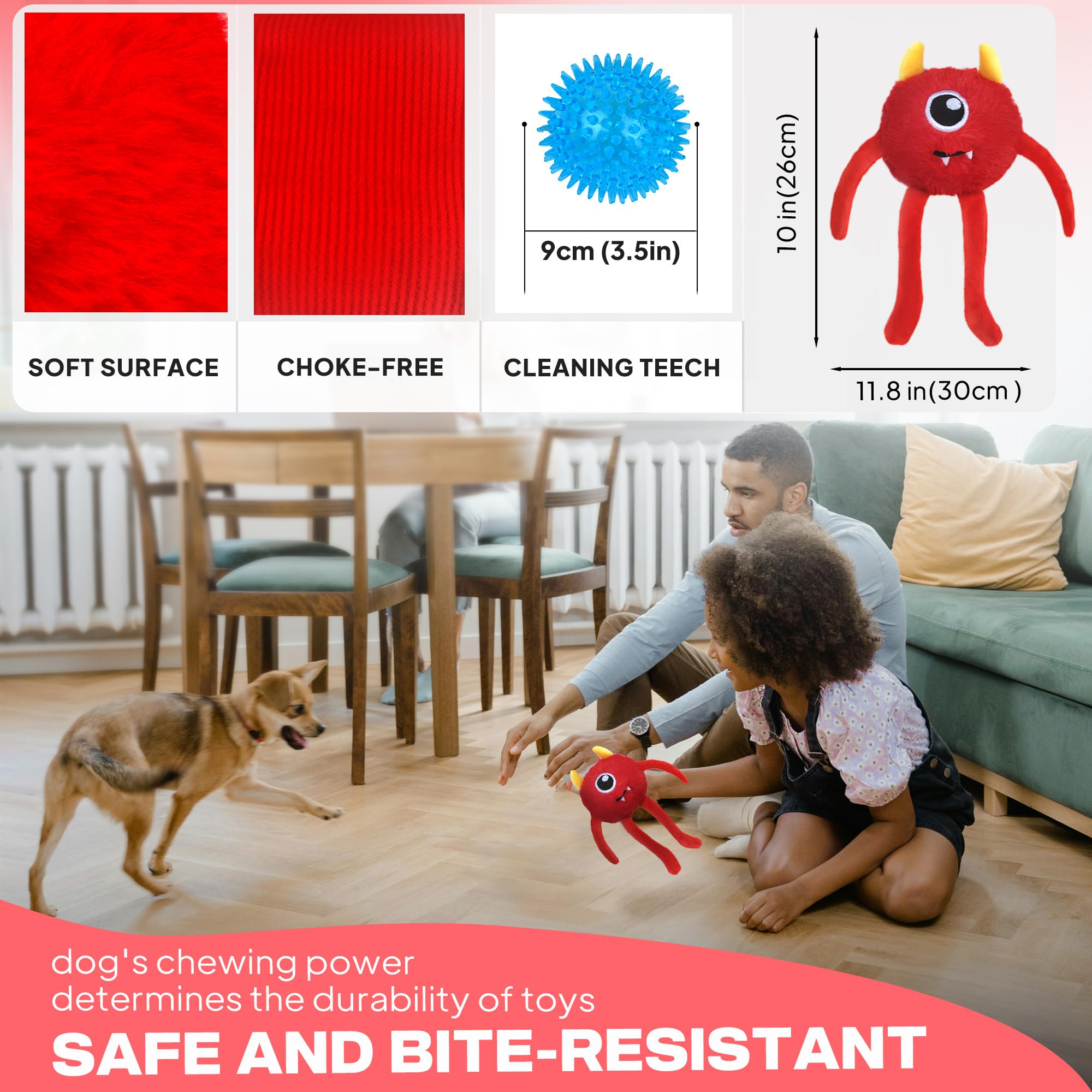 Cadeau Fida pour chien, livré avec carte de vœux.