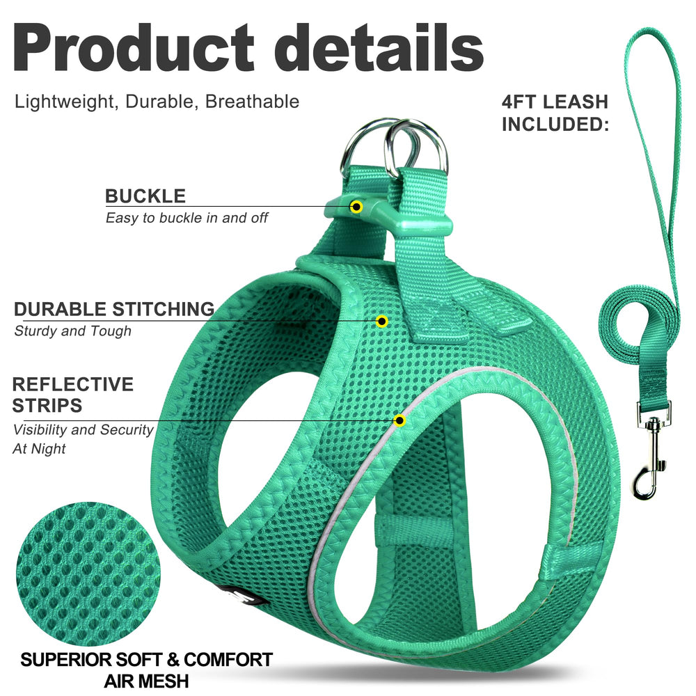 Harnais Fida en mesh respirant et doux, confort durable.