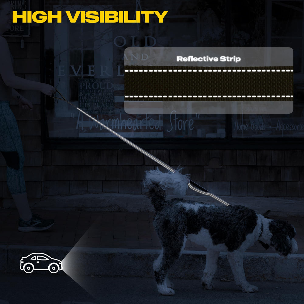 Longe Fida en nylon haute durabilité pour chiens de toutes tailles